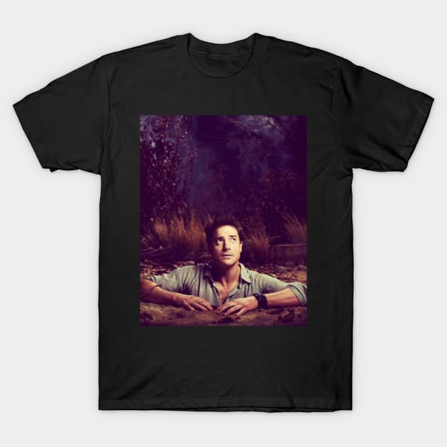 Brendan Fraser / 1968 T-Shirt by Nakscil